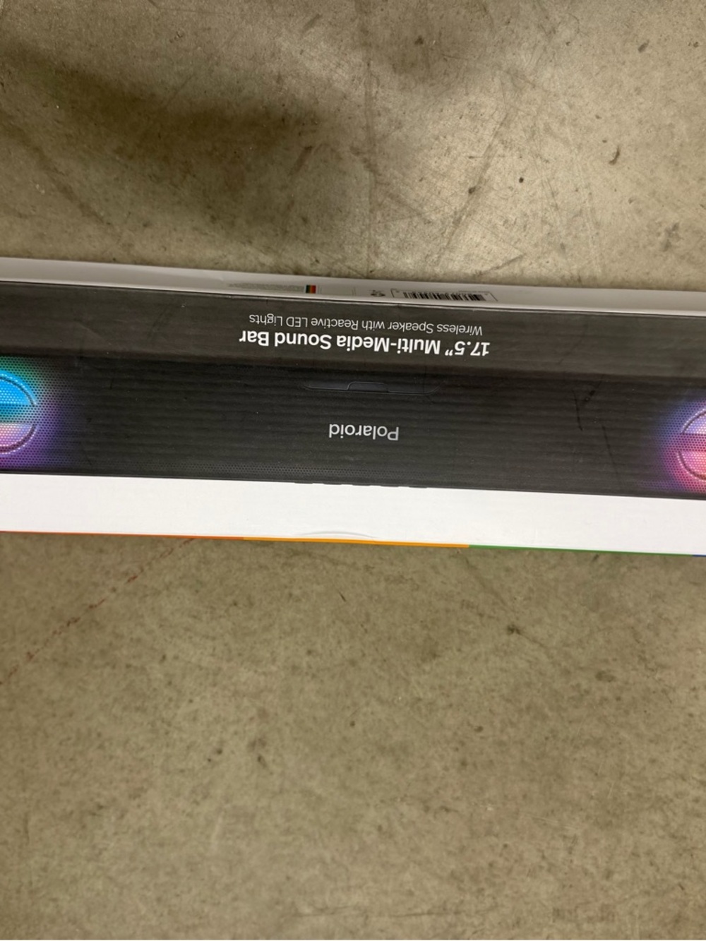 Polaroid Black 17.5" LED Multimedia Sound Bar